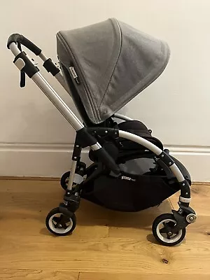 Bugaboo Bee 5 Pram With Grey Hood And Raincover • £89