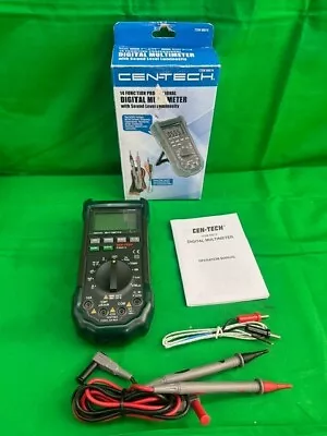 Cen-Tech 14-Function Professional Digital Multimeter #98674 (H-B14) • $25