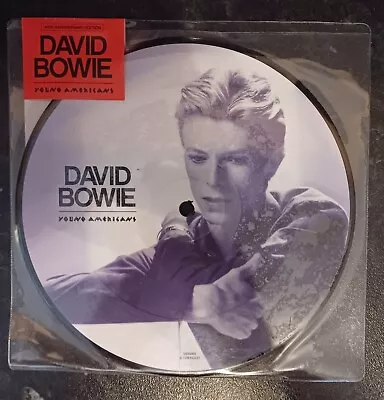DAVID BOWIE YOUNG AMERICANS NEW MINT Ltd EDITION PICTURE DISC 7  SINGLE VINYL • £10