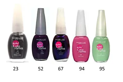 Maybelline Mini Colorama Nail Polish - Choose Shade • £2.99