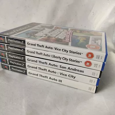 £84.99 • Buy GTA Grand Theft Auto PS2: The Complete Collection, All VGC, Inc. Maps, Sealed. 