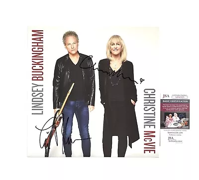 Christine McVie Lindsey Buckingham Rare Signed Vinyl Album JSA COA Fleetwood Mac • $499.99