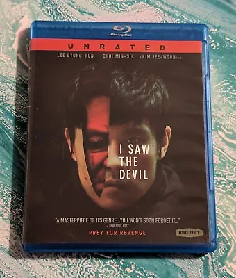 I Saw The Devil (2010 Blu-Ray) Unrated Lee Byung-Hun Choi Min-Sik Jee-Woon Kim  • $15.95