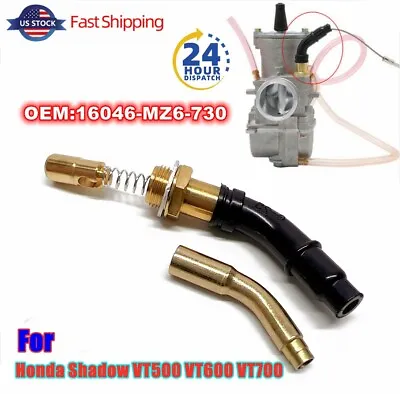 $21 • Buy For Honda Shadow VT500 600 700 Carburetor Carb Choke Plunger Starter Valve Kit