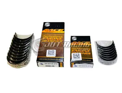 ACL Race Rod And Main Bearings For Honda D16A1 D16Y5 D16Y7 D16Y8 D16Z6 STD • $114.99