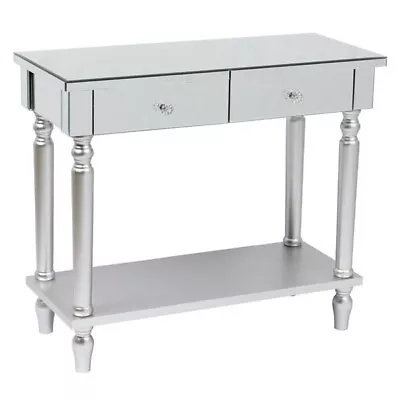 Two Drawers With Shelf Mirror Table Dressing Table Console Table • $140.40