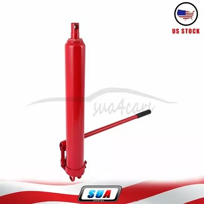 8 Ton Long Ram Hydraulic Botlle Jack Auto Engine Piston Pump Lift Tool W/Handle • $57.84