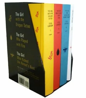 Stieg Larsson's Millennium Trilogy Deluxe Box Set Set : The Girl With The Dragon • $50