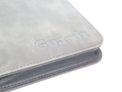 Guardz 4 Pocket Zip Trading Card Album Binder Folder! Denim Effect • £12.99