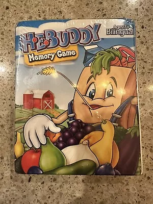 H.E.Buddy Memory Game 48 Jumbo Cards NEW SEALED - Ages 3+ BILINGUAL • $9.95