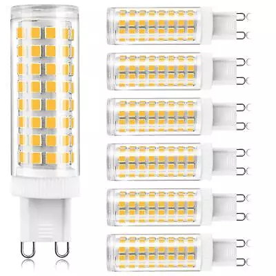 1-5x G9 LED Light Bulb Bi Pin Base 6W Halogen Equivalent 360° Beam Angle Home • $9.35