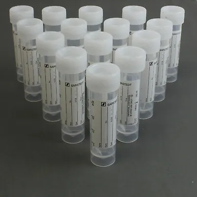 Urine Sample Bottles - Specimen Pots. 20ml. Labelled & Secure Screw Lid. Qty15 • £9.49