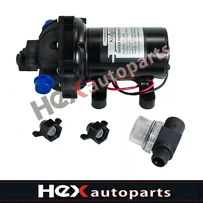 $86.70 • Buy 12V DC 60PSI 5.5GPM Water Pump High Pressure Marine On Demand Boat