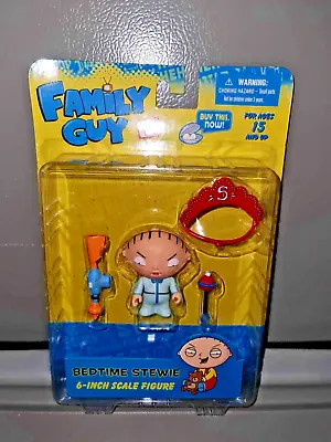 Family Guy Bedtime Stewie 6  Scale Figure With Accessories Series 2 Brand New • £17.99