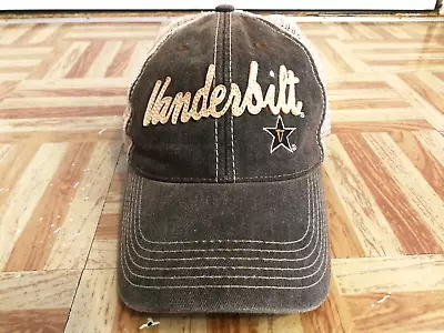 Vanderbilt Commodores Hat Legacy Trucker Baseball Cap Snapback Logo One Size • $22