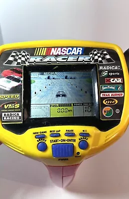 Vintage 1998 Radica NASCAR Racer Handheld Video Game ~ Tested And Works • $14