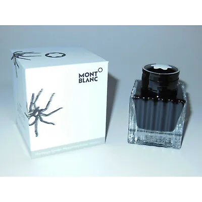 NOS* Montblanc Heritage Spider Metamorphosis Web Grey Fountain Pen Ink 50 118209 • $69.95