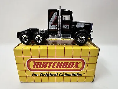 Matchbox 1983 Lesney #43 Peterbilt Semi Truck W/ Original Box Made In England • $13.80