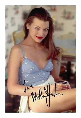 Milla Jovovich Autograph Signed Pp Photo Poster • £6.89