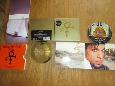 £5.50 • Buy Prince Betcha By Golly Wow & Gold 2 CD Singles NPG EX W/poster