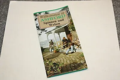 £4 • Buy Ashford Spinning Wheels Booklet - Willkommen Zu Ashford Spinnen & Weben (German)