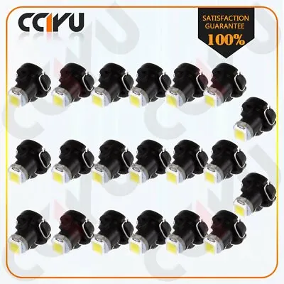 20pcs White T3 Neo Wedge 2835 SMD LED Bulb HVAC Climate Instrument Cluster Light • $8.85