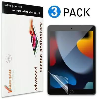 3 X For IPad 7th 8th 9th Gen 10.2 Inch HD Transparent Screen Protector Cover • $17.09