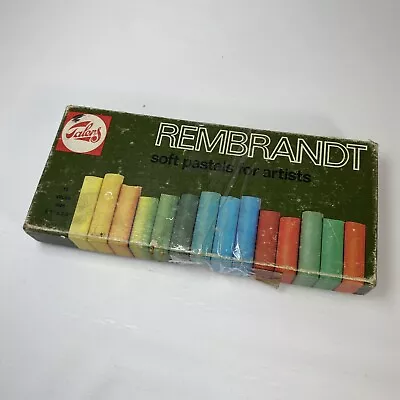 Rembrandt Soft Pastels For Artists - 14 Used Sticks Vintage • $19