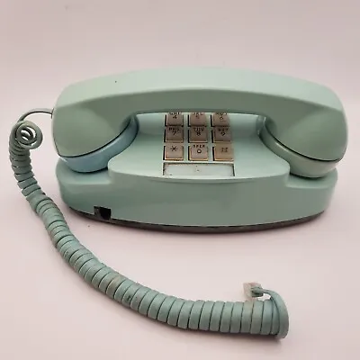 Vtg Western Electric Push Button Phone Blue? Telephone - 2702 BM - Parts/Repair • $9.99