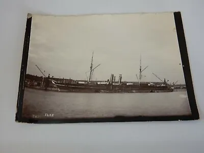  1900 Era Photo Southampton 10/7 Cm Ship Royal Mail Liner Ss Elbe  ???????!  • $118.26