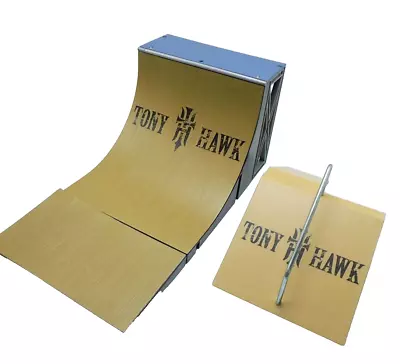 Tony Hawk Foundation Tech Deck Fingerboard Vert & Rail Ramp No Sound • $22.95