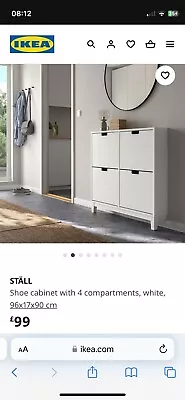 IKEA Stall Shoe Cabinet Storage See Description • £20