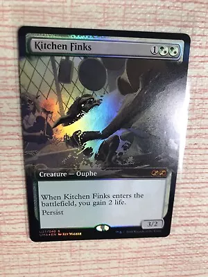 FOIL Kitchen Finks Box Topper - Ultimate Masters PACK FRESH UNPLAYED - NM/Mint • $8.49