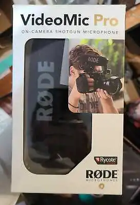 $21.99 • Buy Rode VideoMic Pro R Camera-mount Shotgun Microphone