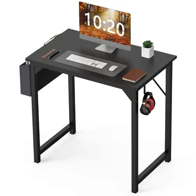 Small Computer Desk 31  Simple Writing Mini Desk Home Office Space Laptop PC Mac • $38.36