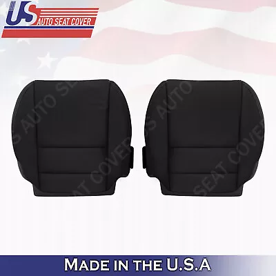 $310.64 • Buy Driver Passenger Bottom Seat Cover Black For 2007-2012 Acura MDX