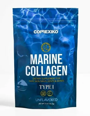 CORREXIKO Marine Collagen Peptides Powder 14 Day 141g Skin Bones Anti-Aging Fish • £19.95