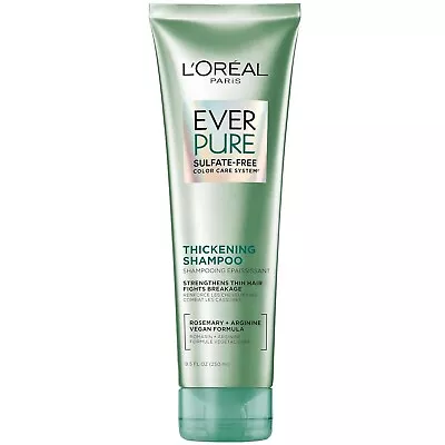 L'Oreal Paris EverStrong Thickening Sulfate Free Shampoo Thickens + Strengthens • $13.70