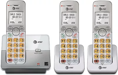 AT&T 3 Handset Cordless Home Phone System Caller ID Call Waiting Speakerphone • $45.49