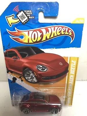 Hot Wheels 2012 New Models 2012 Volkswagon Beetle Red Variant 24/247 V5312-09A0P • $11.60