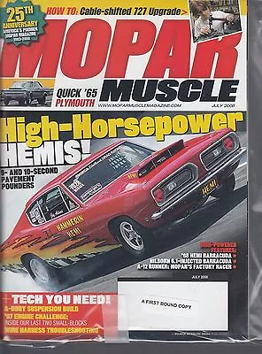 Mopar Muscle--July-2008-----2526 • $4.95