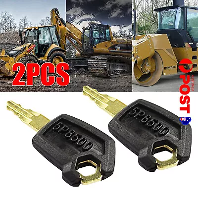 2xCaterpillar Plant Equipment Ignition CAT KEY 5P8500 Excavator FREE POSTAGE M • $6.89