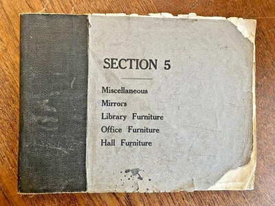 $30 • Buy Vintage Manual: H.A. Branchflower Cabinet Maker Furniture Design Section 5