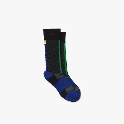 Lacoste SPORT Men's Compression Zones Long Tennis Socks UK 9-11 (EUR 43 - 46) • £25