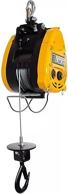 500kg Electric Wire Rope Scaffold Gantry Lifting Hoist Hook Attachment 110v 40m • £684.88