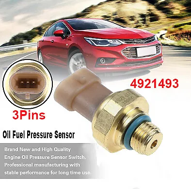 $19.08 • Buy 4921493 New Eegine Oil Fuel Pressure Sensor Switch 3330141 Fits For Cummins Cum