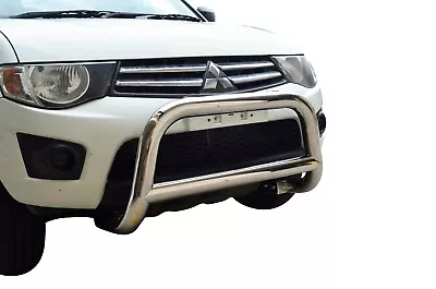 $274.95 • Buy Bullbar Nudge Bar S/S 3  Bumper Guard For Mitsubishi Challenger 10-15 PB PC