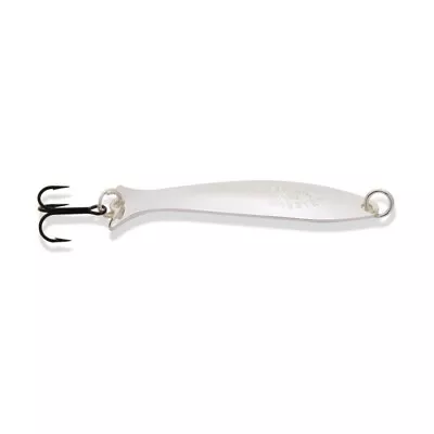 Mooselook Wobbler Peewee Fishing Lure - Silver - 11530 - 1 1/2  - Discontinued • $9.19