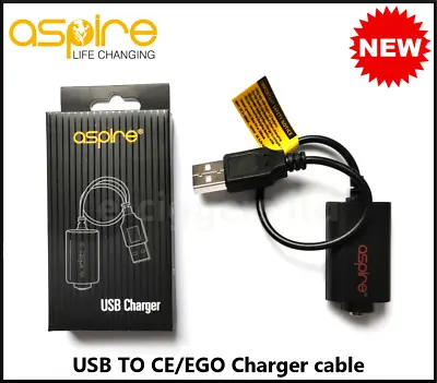 Genuine Aspire 510 USB Charger EGo Evod CE - E-Cigarette Battery Fast Charge • £4.89