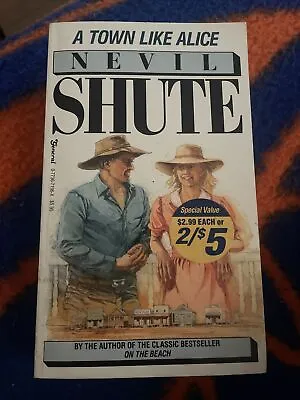 A Town Like Alice By Nevil Shute (1989 Paperback) • $7.99